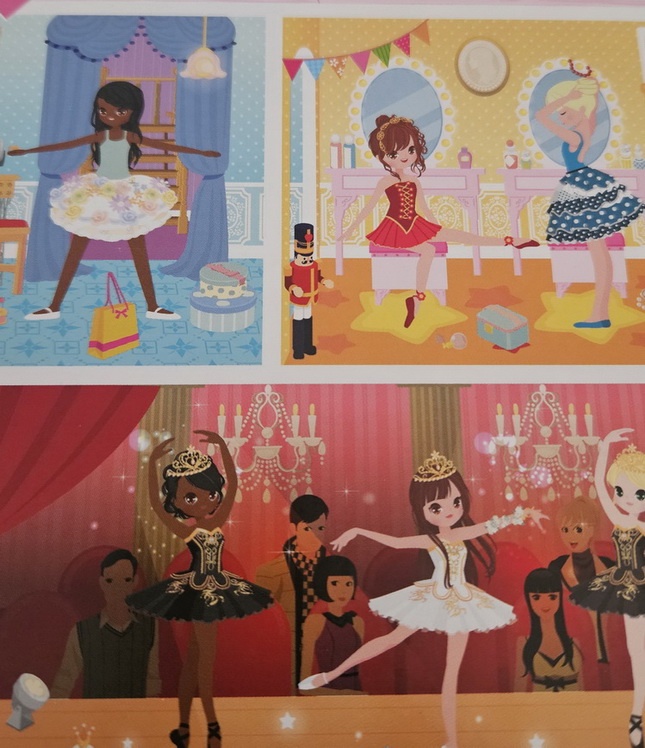 Puzzle Baletní škola Janod